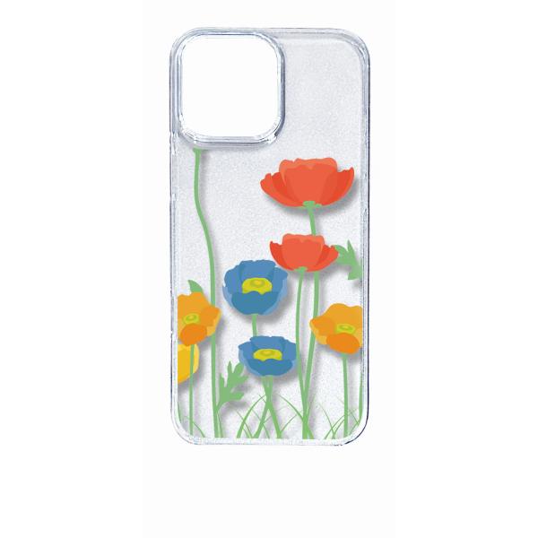 iPhone16 Pro Max アイフォン16プロマックス クリア ハードケース 花柄 キャロライ...