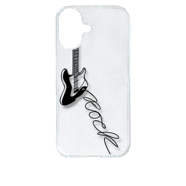 iPhone 17 アイフォン17 クリア ハードケース エレキギター ロック ミュージック スマホ...