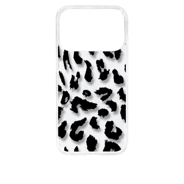 iPhone 17 Pro アイフォン17プロ クリア ハードケース 豹柄 ヒョウ柄 レオパード ブ...