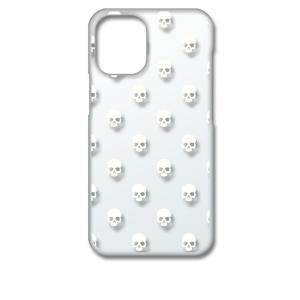 iPhone12 Pro Max ケース アイフォン クリア ハードケース スカル ドクロ 骸骨 ド...