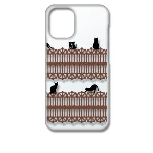 iPhone12 Pro Max ケース アイフォン クリア ハードケース 猫 ねこ ネコ おさんぽ...