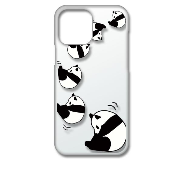 iPhone13 Pro Max アイフォン13プロマックス クリア ハードケース ころころパンダ ...