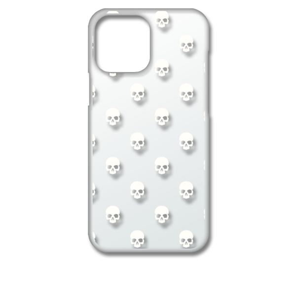 iPhone13 Pro Max アイフォン13プロマックス クリア ハードケース スカル ドクロ ...