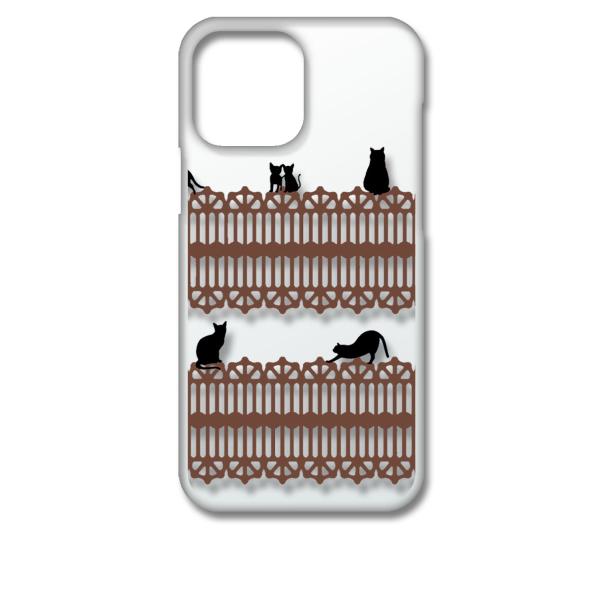 iPhone13 Pro Max アイフォン13プロマックス クリア ハードケース 猫 ねこ ネコ ...