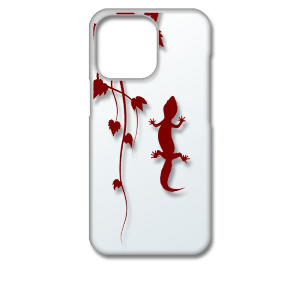 iPhone13 Pro アイフォン13プロ クリア ハードケース アニマル 爬虫類 トカゲ ヤモリ...