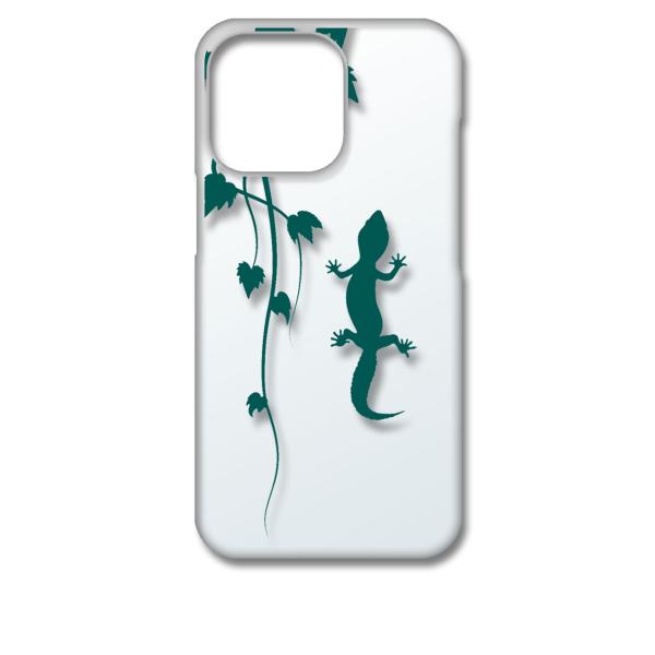 iPhone13 Pro アイフォン13プロ クリア ハードケース アニマル 爬虫類 トカゲ ヤモリ...