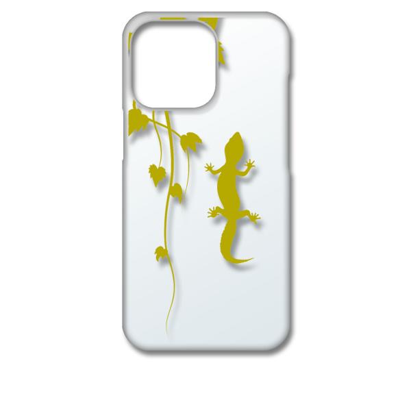 iPhone13 Pro アイフォン13プロ クリア ハードケース アニマル 爬虫類 トカゲ ヤモリ...