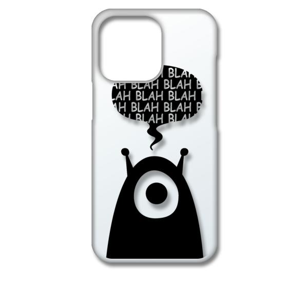 iPhone13 Pro アイフォン13プロ クリア ハードケース エイリアン 宇宙人 ロゴ スマホ...