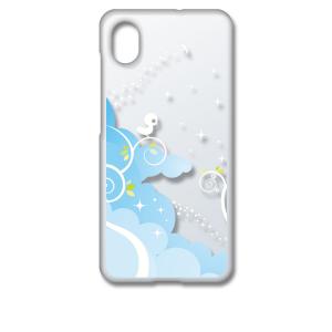 Galaxy A22 5G SC-56B ギャラクシーA22 クリア ハードケース 小鳥キラキラ(ブ...