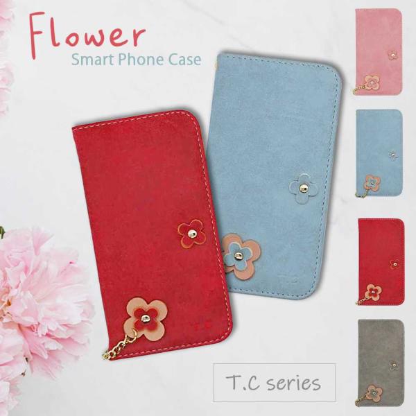 iPhone 17 アイフォン17 手帳型 ケース ストラップホール PUレザー ベルトなし 花柄 ...