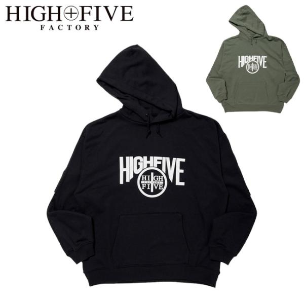 HIGH FIVE FACTORY ハイファイブファクトリー HFF Logo Sweat Hood...
