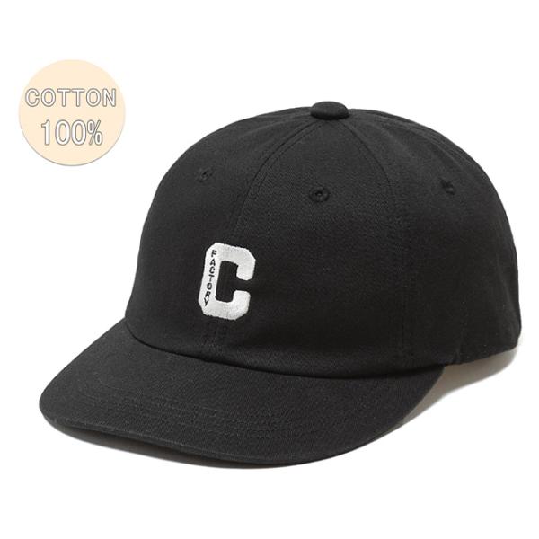 THE FACTORY MADE ザファクトリーメイド C Logo 6P Cap ロゴ6パネルキャ...