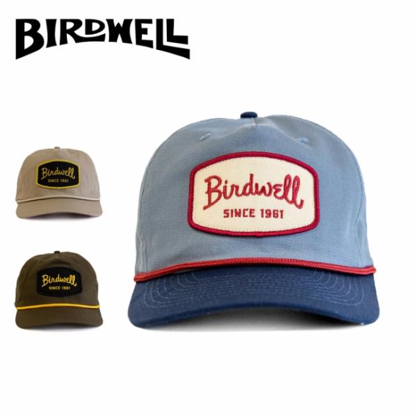BIRDWELL バードウェル Shield Twill Snapback シールドツイルスナップバ...