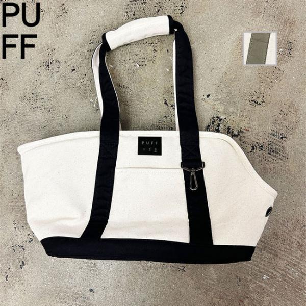 PUFF パフ pet carry canvas tote L ペットキャリーキャンバストートL P...