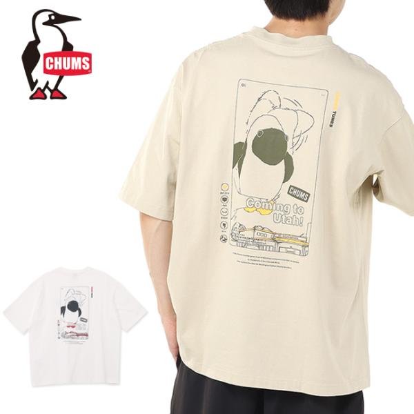 CHUMS チャムス CHUMS Tunes T-Shirt チャムスチューンズTシャツ CH01-...