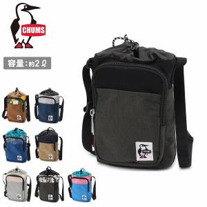 CHUMS チャムス Bottle Sling Shoulder Bag Sweat Nylon ボトルスリングショルダーバッグスウェットナイロン CH60-4105 【 肩掛け 斜め掛け 撥水 撥油 防汚 】