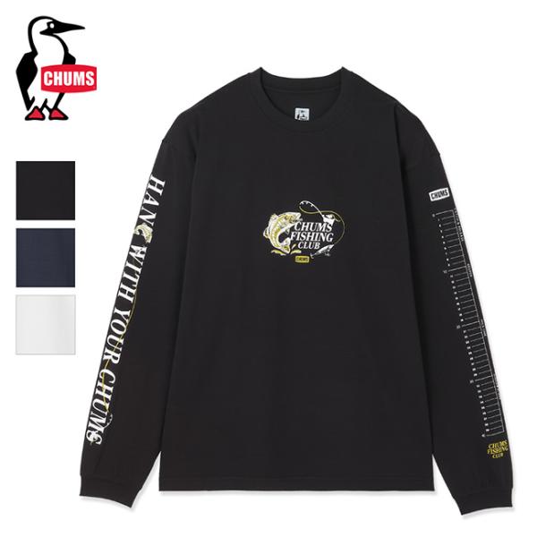 CHUMS チャムス Fillmore CHUMS Fishing Club L/S T-Shirt...