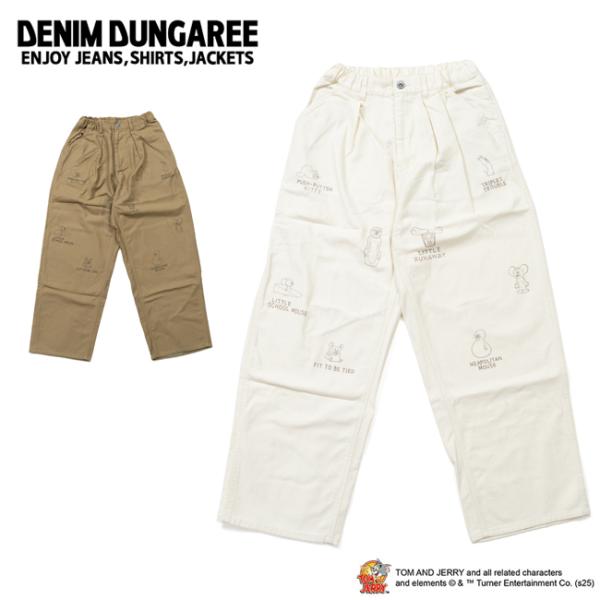 DENIM DUNGAREE デニムアンドダンガリー バックサテン TOM AND JERRY PN...