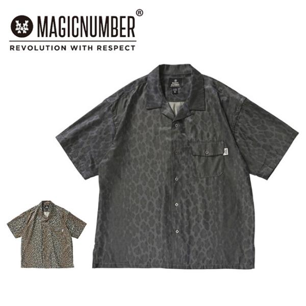 MAGICNUMBER マジックナンバー RAYON TWILL LEOPARD OPEN CALL...