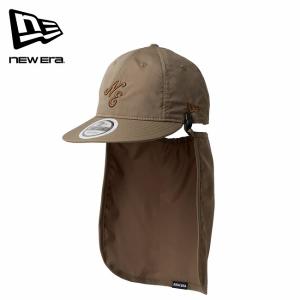 NEWERA ニューエラ 9THIRTY サンシェード SOLOTEX×ECOPET ニューエラロゴ カーキ 14774408 【 帽子 キャップ 日除け サイズ調整 撥水 抗菌 アウトドア 】
