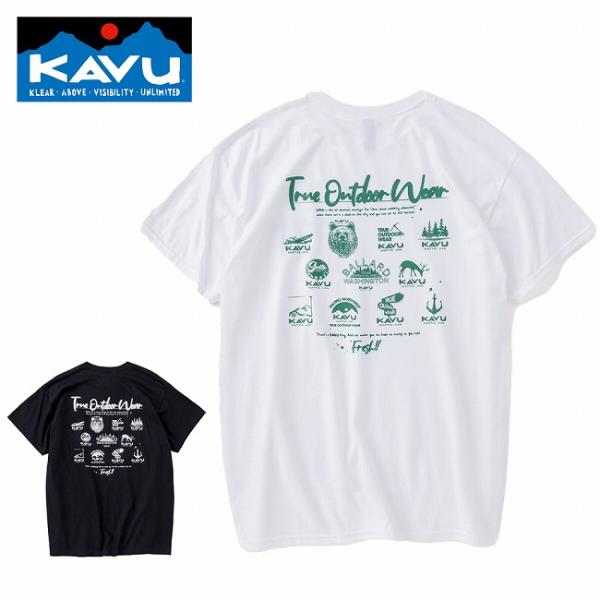 KAVU カブー Event Tee イベントティー 19822470 【 トップス 半袖 綿 コッ...