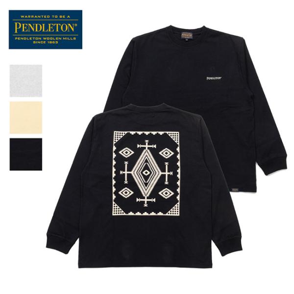 PENDLETON ペンドルトン Back Print L/S Tee バックプリントロングスリーブ...