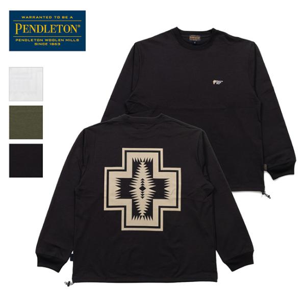 PENDLETON ペンドルトン Back Print L/S Tee バックプリントロングスリーブ...