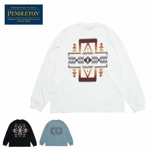 PENDLETON ペンドルトン Back Print LS Tee バックプリントロングスリーブテ...