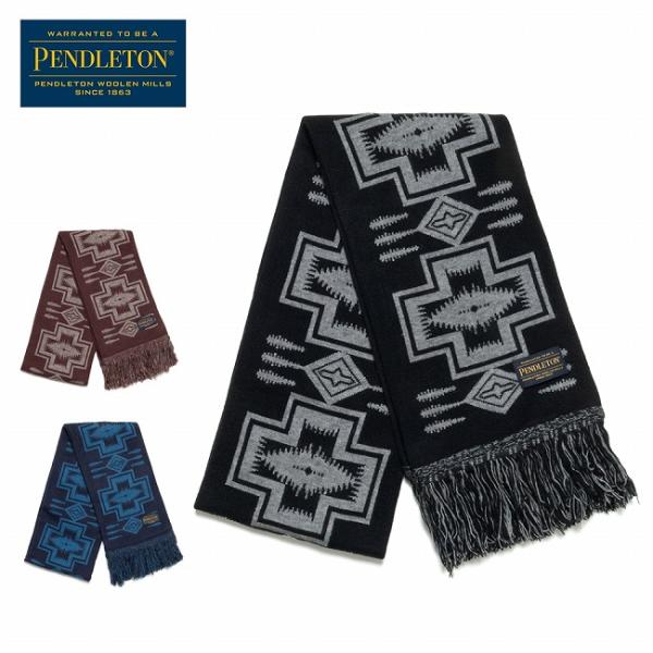 PENDLETON ペンドルトン HARDING KNIT MUFFLER ハーディングニットマフラ...