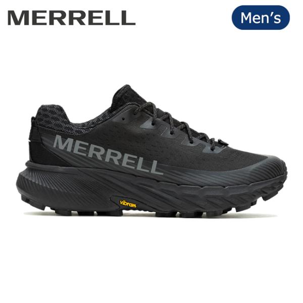 MERRELL メレル AGILITY PEAK 5 アジリティーピーク5 Black/Black ...
