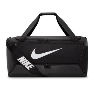 NIKE ナイキ ブラジリア 9.5 トレーニングダッフルバッグ 95L (010)ブラック/ブラック/ホワイト DO9193-010【 スポーツ ジム 旅行 トラベル 日帰り 部活 遠征 】｜Highball