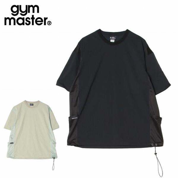 gym master ジムマスター マイクロリップメッシュ切り替えTee G721727 【 トップ...