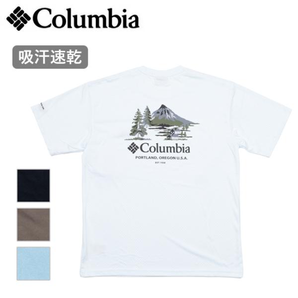 Columbia コロンビア Lake Arrowhead Graphic S/S Tee レイクア...