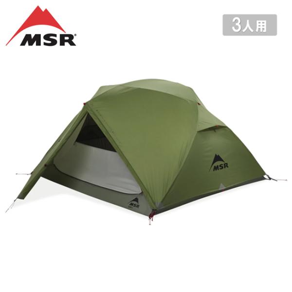 MSR エムエスアール エリクサー 3 37086 【 テント 3人用 キャンプ アウトドア 防災 ...