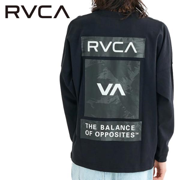RVCA ルーカ 3BOX LT 3ボックスロングスリーブTシャツ BLK BF042052 【 ト...