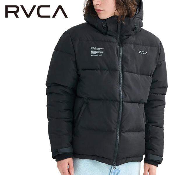RVCA ルーカ BACK PRINT PUFFER JKT バックプリントパファージャケット BF...