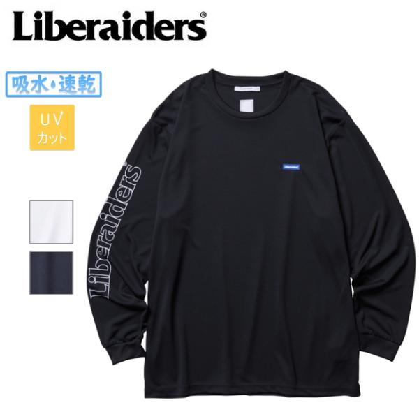 Liberaiders リベレイダース OG LOGO DRY L/S TEE OGロゴドライロング...