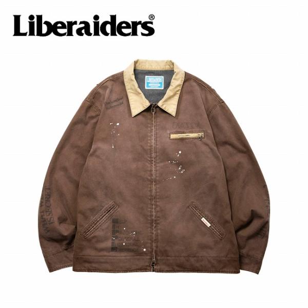 Liberaiders リベレイダース GARMENT DYED WORK JACKET ガーメント...
