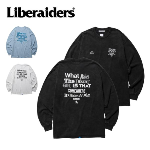 Liberaiders リベレイダース MULTI FONT L/S TEE マルチフォントロングス...