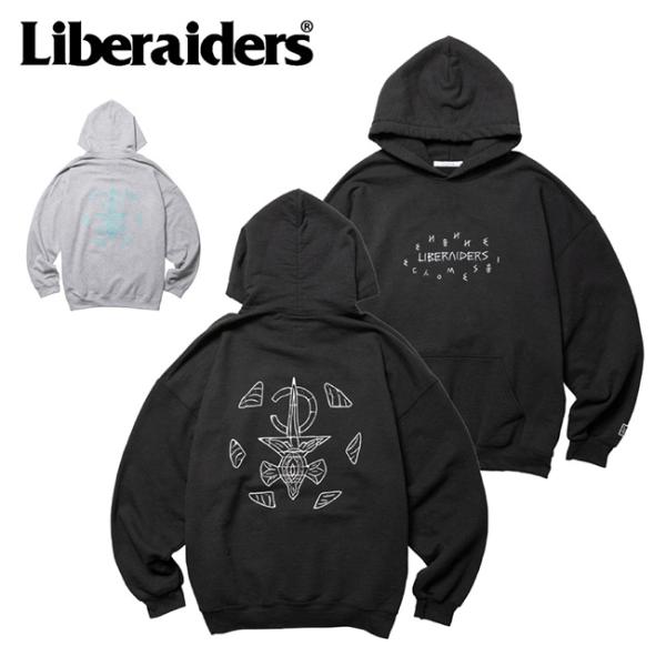 Liberaiders リベレイダース TIFINAGH EMBROIDERY HOODIE ティフ...