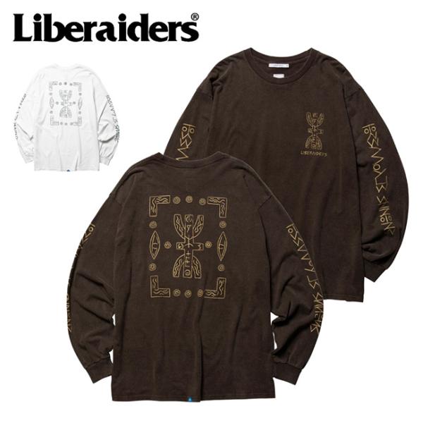 Liberaiders リベレイダース TIFINAGH LOGO L/S TEE ティフィナグロゴ...
