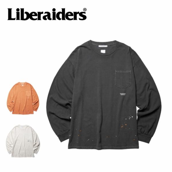 Liberaiders リベレイダース Paint Splatter L/S Tee ペイントスプラ...