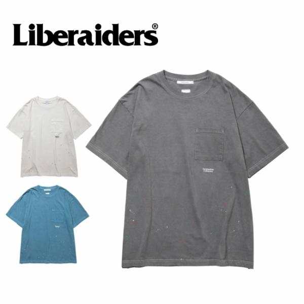 Liberaiders リベレイダース SPLATTER TEE スプラッターティー 7362026...