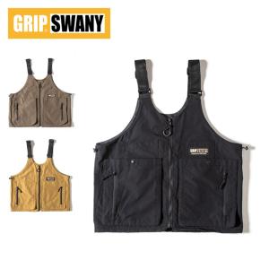GRIP SWANY グリップスワニー GEAR BAG VEST 5.0 ギアバッグベスト5.0 GSMV-063 【 2WAY カバン キャンプ 釣り ガーデニング アウトドア 】｜Highball