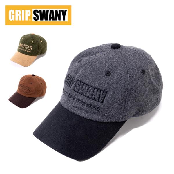 GRIP SWANY グリップスワニー WOOL FLANNEL CAP ウールフランネルキャップ ...