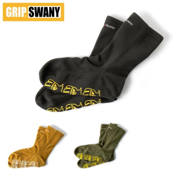 GRIP SWANY グリップスワニー PGOLARTEC FLEECE SOCKS ポーラテックフ...