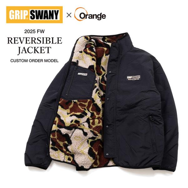 GRIP SWANY グリップスワニー 別注 REVERSIBLE JKT 4.0 リバーシブルジャ...