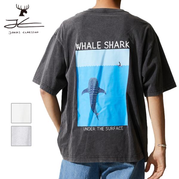 JONAS CLAESSON ジョナスクレアッソン Whale Shark SS Tee ホエールシ...