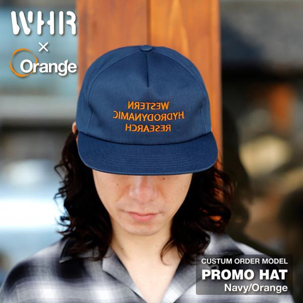 WHR×Orange ダブルエイチアール×オレンジ 別注 PROMO HAT 別注プロモハット Na...