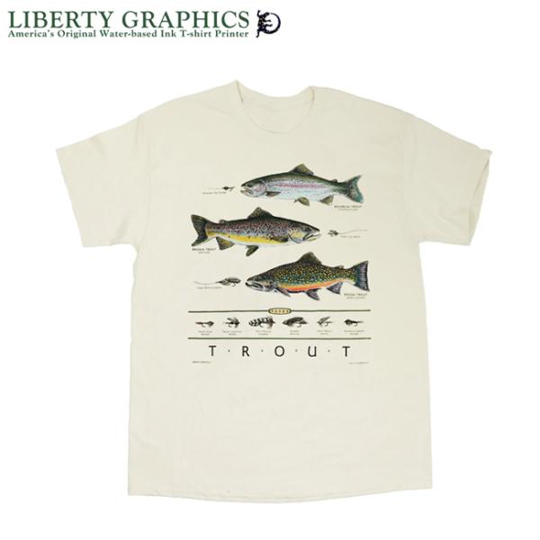 LIBERTY GRAPHICS リバティーグラフィックス Trout &amp; Flies トラウト&amp;フ...